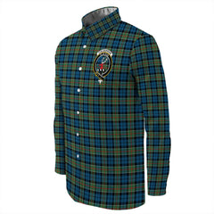 Colquhoun Ancient Tartan Long Sleeve Button Shirt