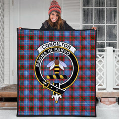 Congilton Tartan Crest Quilt