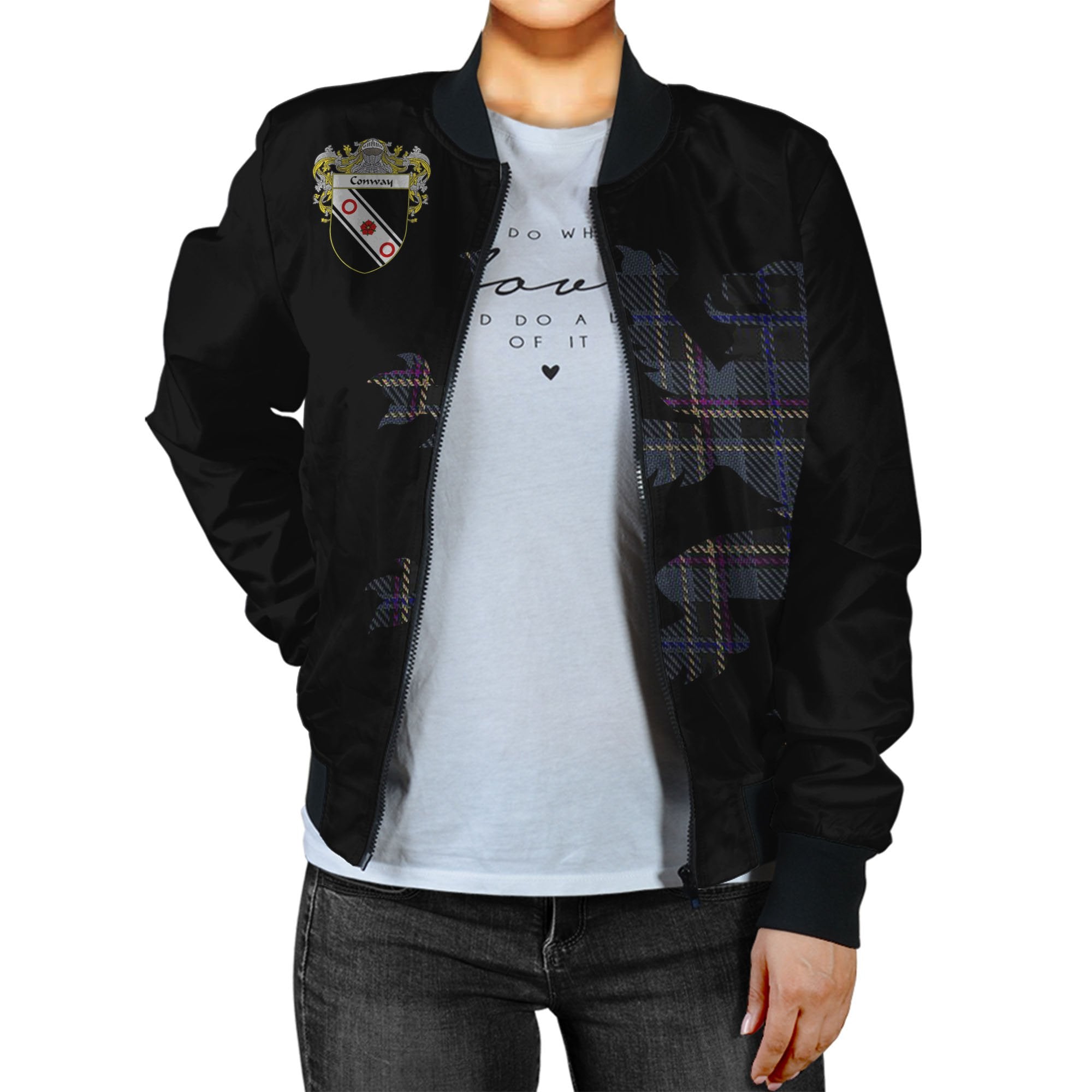 Conway Tartan Bomber Jacket Lion & Thistle