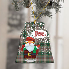 Craig Ancient Tartan Christmas Ceramic Ornament - Santa Style