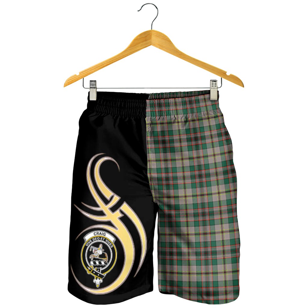 Craig Ancient Tartan Crest Men's Short PM8