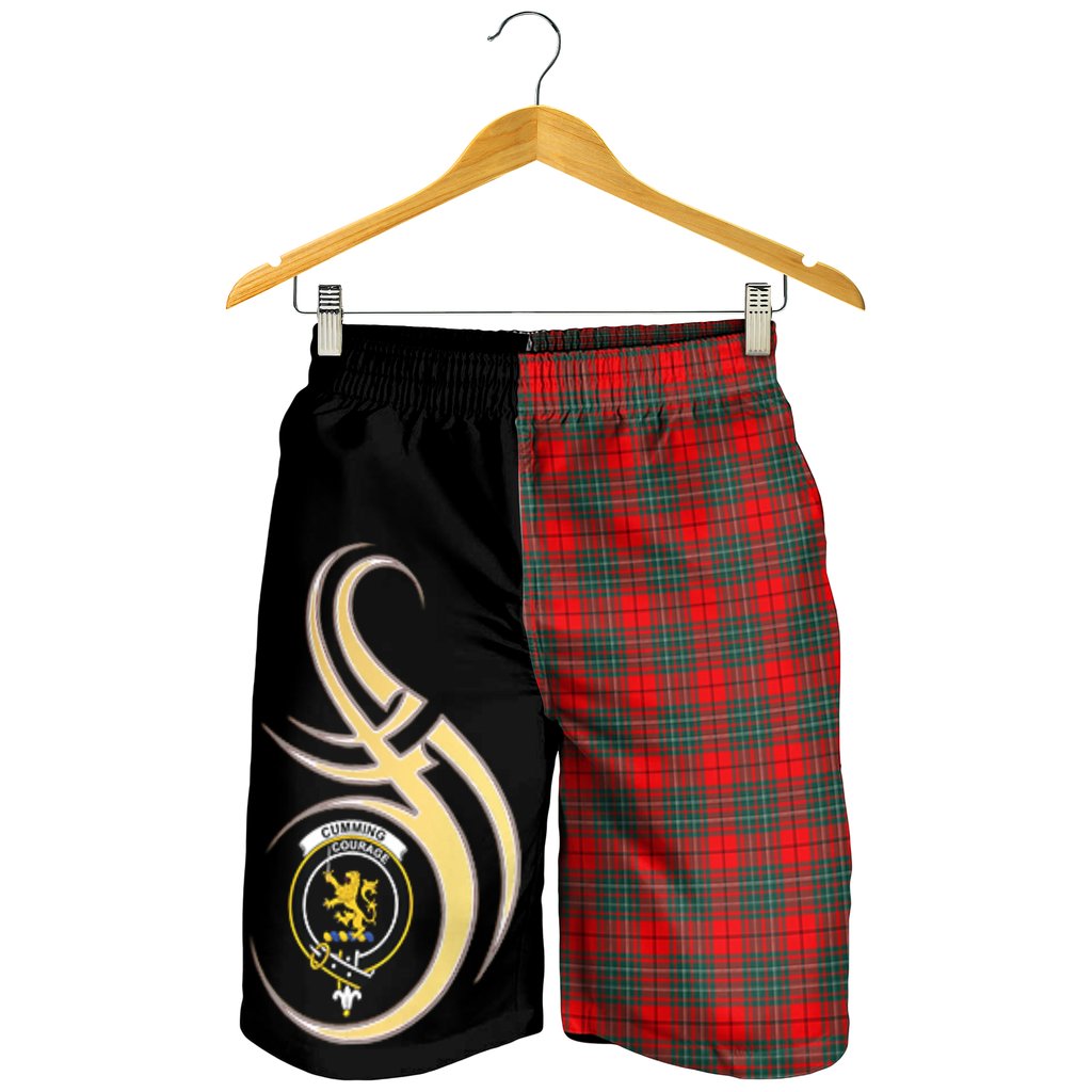 Cumming Modern Tartan Crest Men's Short PM8