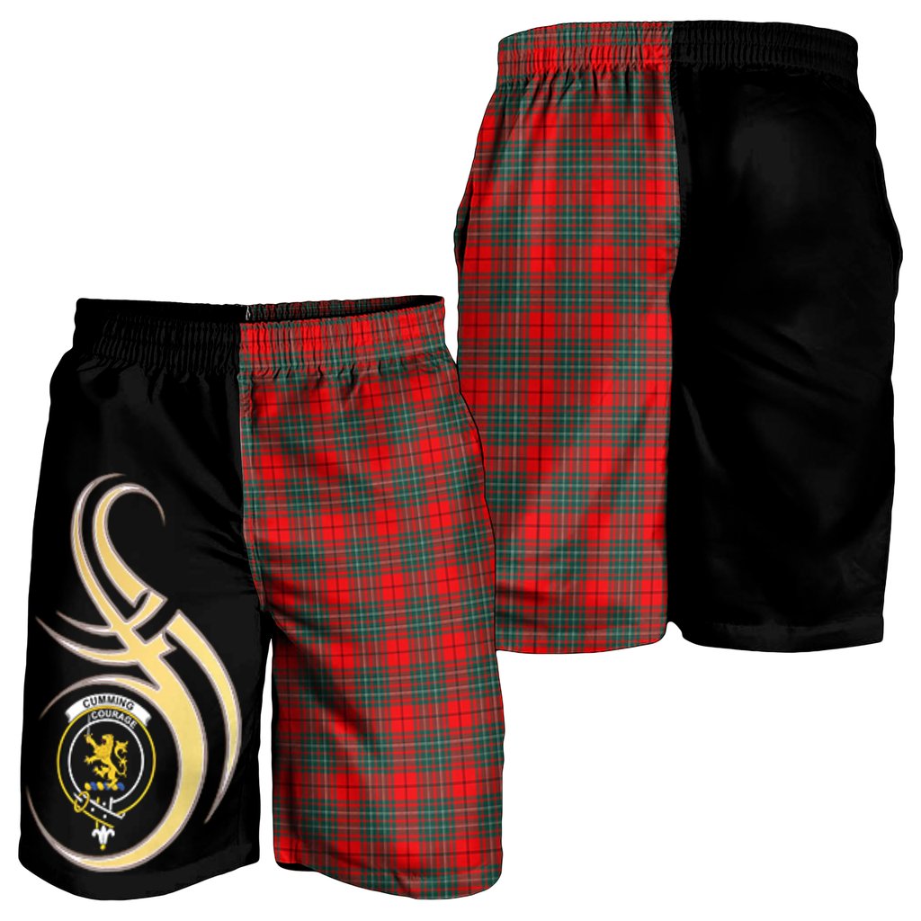 Cumming Modern Tartan Crest Men's Short PM8