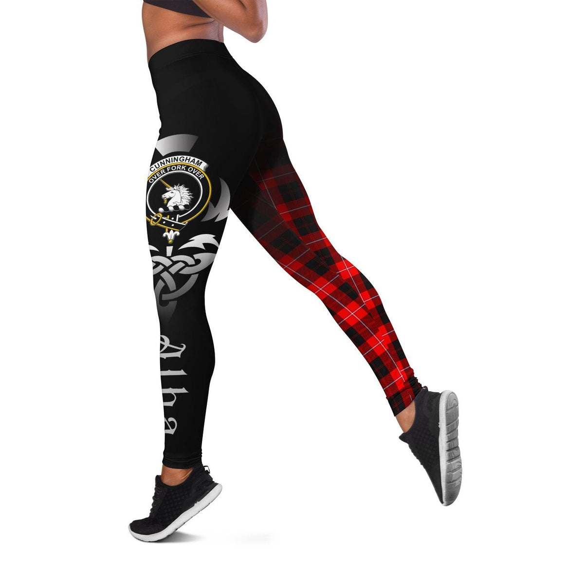 Cunningham Modern Tartan Leggings - Alba Celtic Style