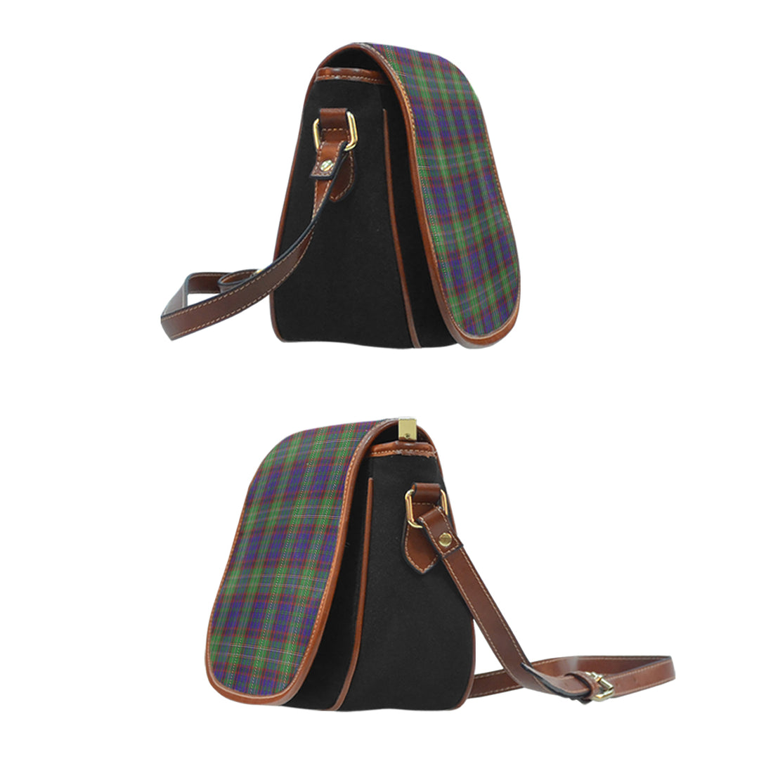 Cunningham Hunting Tartan Saddle Handbags