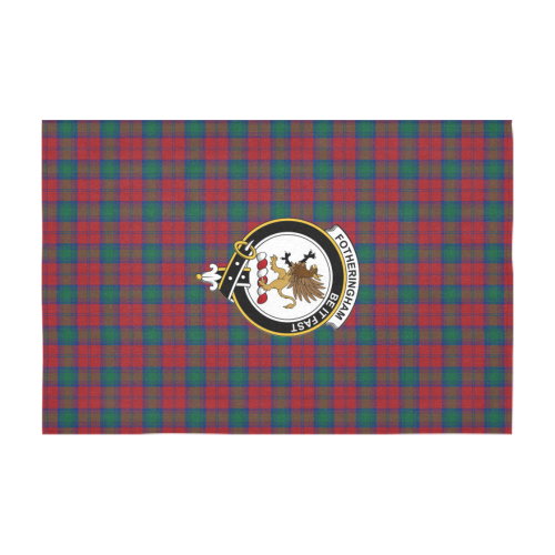 Fotheringham Tartan Crest Tablecloth