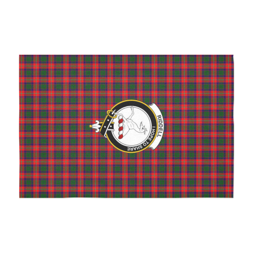 Riddell Tartan Crest Tablecloth