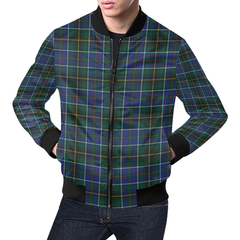 MacInnes Modern Tartan Bomber Jacket