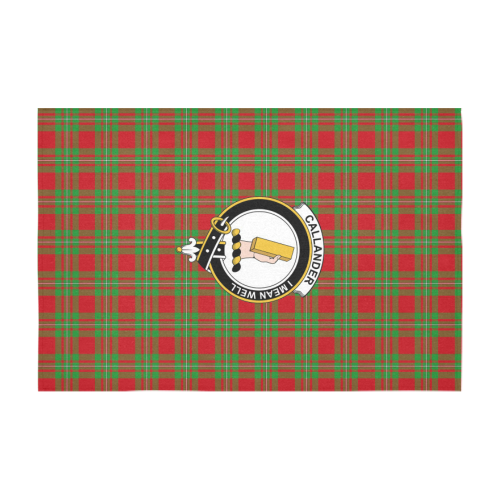 Callander Tartan Crest Tablecloth