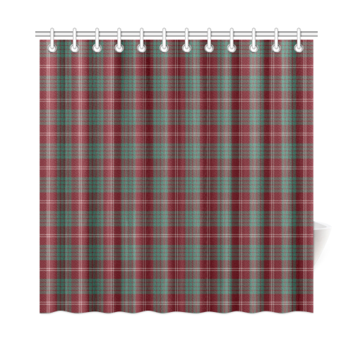 Crawford Modern Tartan Shower Curtain