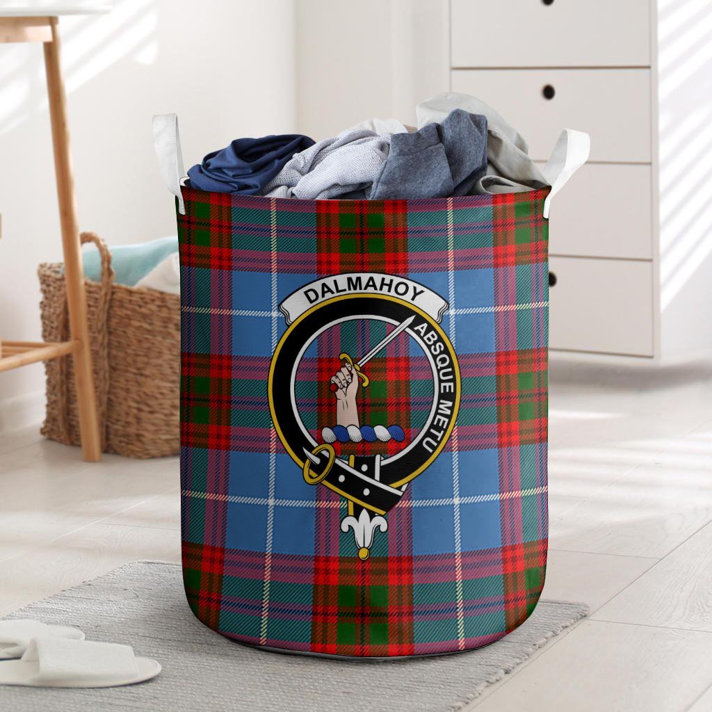 Dalmahoy Tartan Crest Laundry Basket