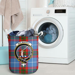 Dalmahoy Tartan Crest Laundry Basket