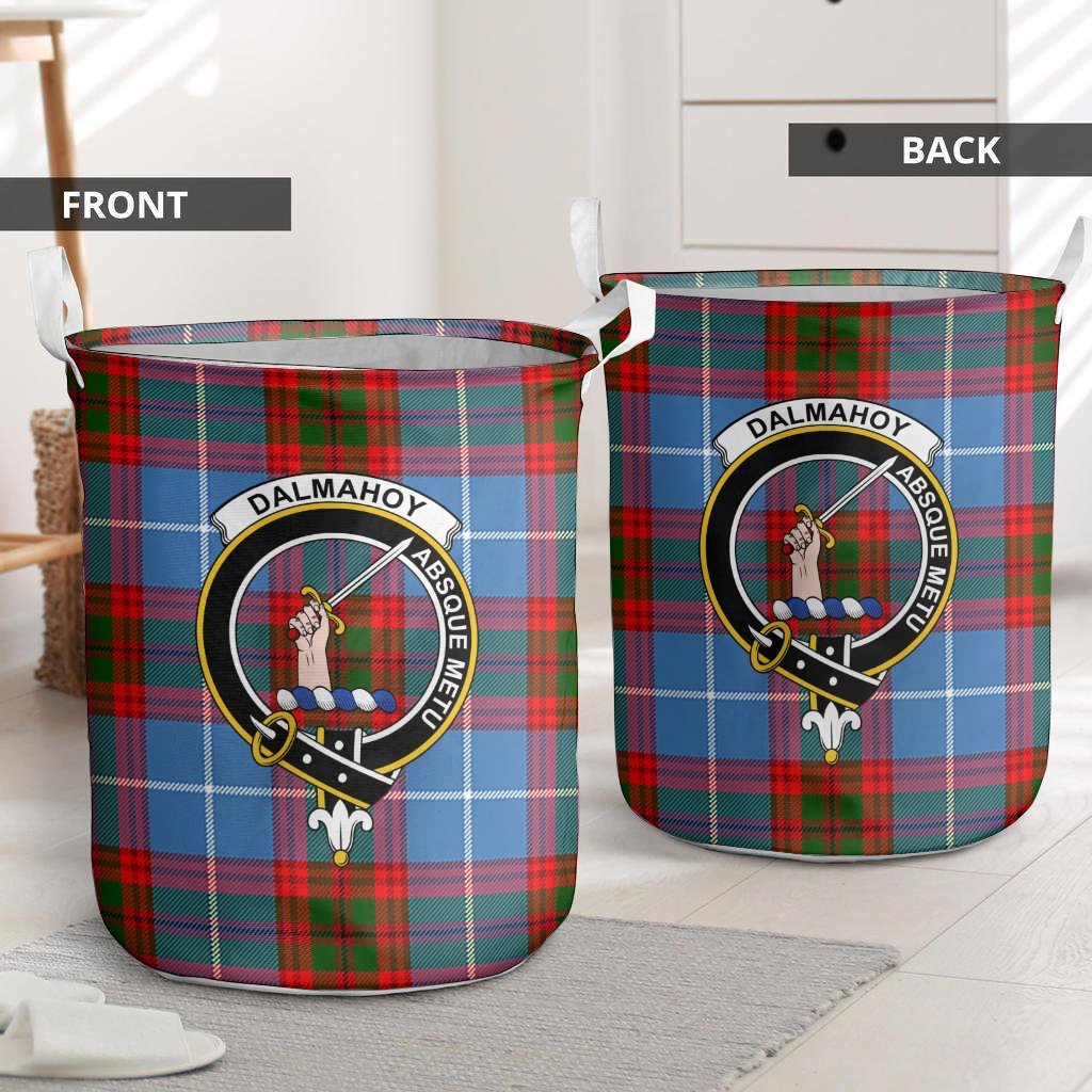 Dalmahoy Tartan Crest Laundry Basket