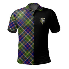 Dalrymple Tartan Polo Shirt Half of Me - Cross Style