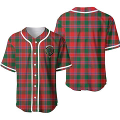 Dalziell Tartan Unisex Baseball Jersey