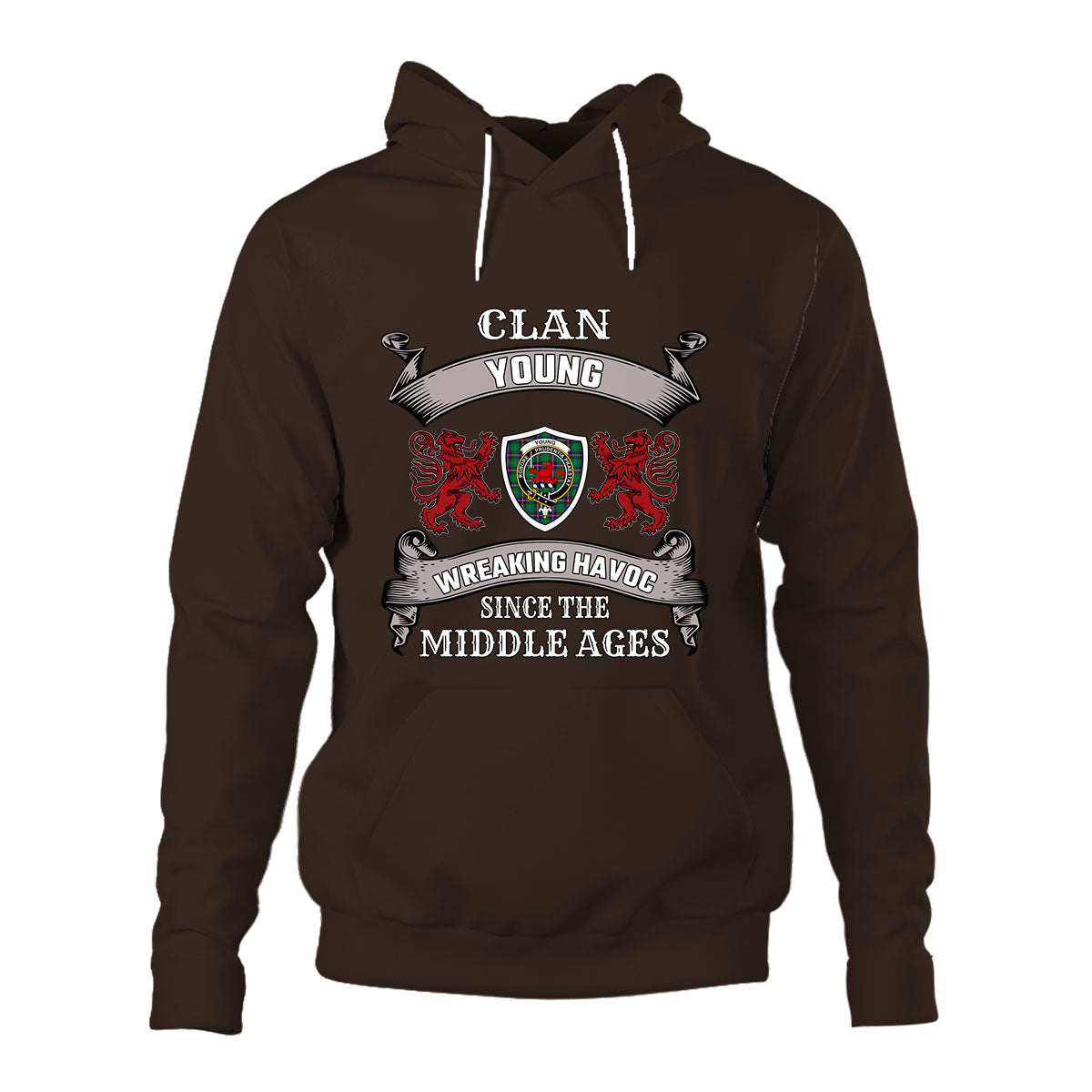 Young Family Tartan - 2D Unisex Hoodie