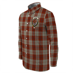 Davidson Dress Dancers Tartan Long Sleeve Button Shirt