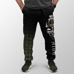 Davidson Tulloch Dress Tartan Crest Jogger Sweatpants - Alba Celtic Style