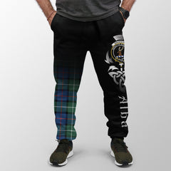 Davidson Of Tulloch Tartan Crest Jogger Sweatpants - Alba Celtic Style