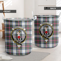 Dennistoun Tartan Crest Laundry Basket