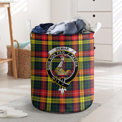 Dewar Tartan Crest Laundry Basket