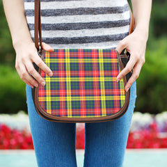 Dewar Tartan Saddle Handbags