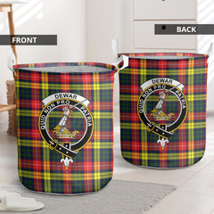 Dewar Tartan Crest Laundry Basket