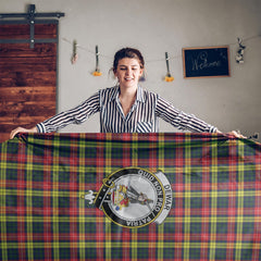 Dewar Tartan Crest Tablecloth