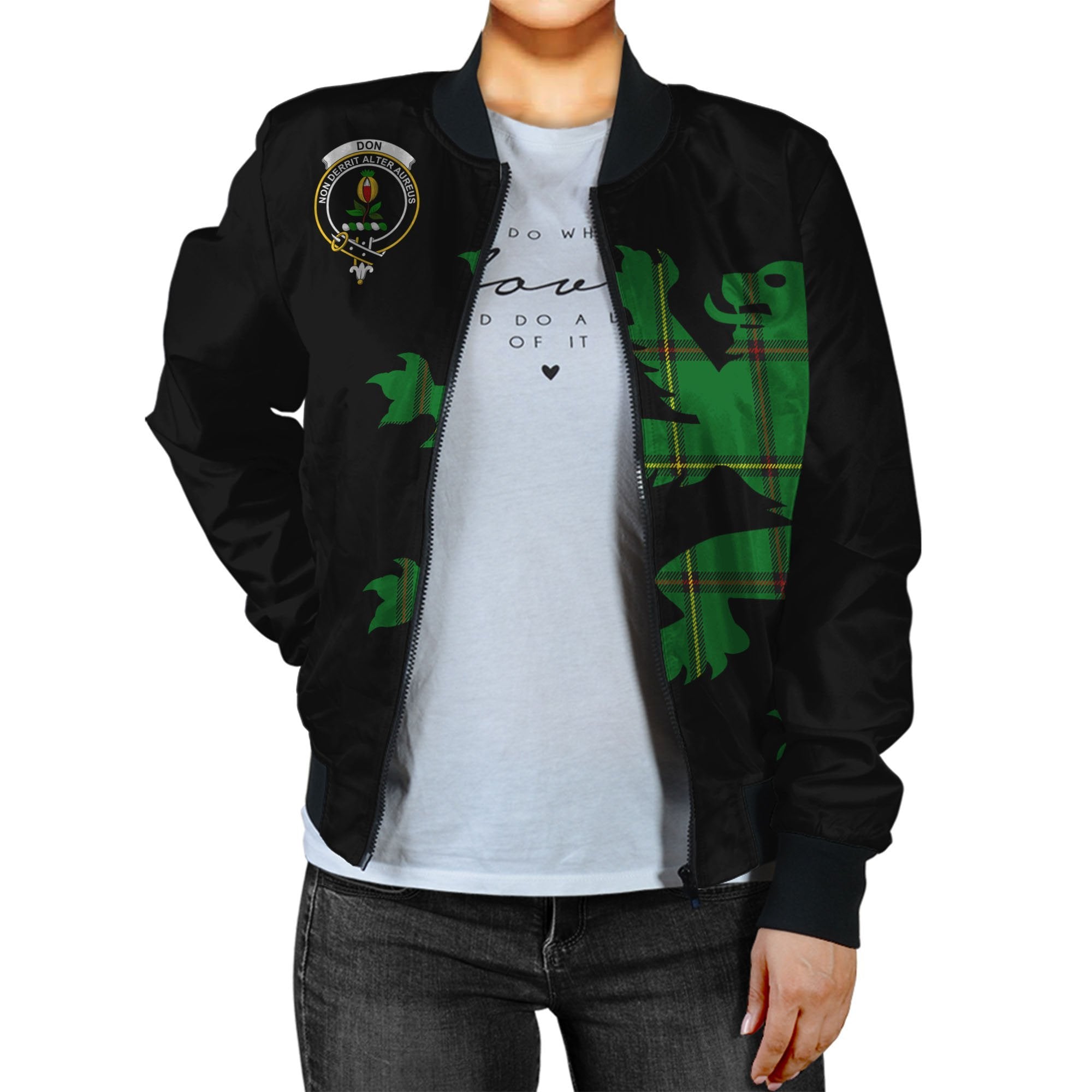 Don Tartan Bomber Jacket Lion & Thistle