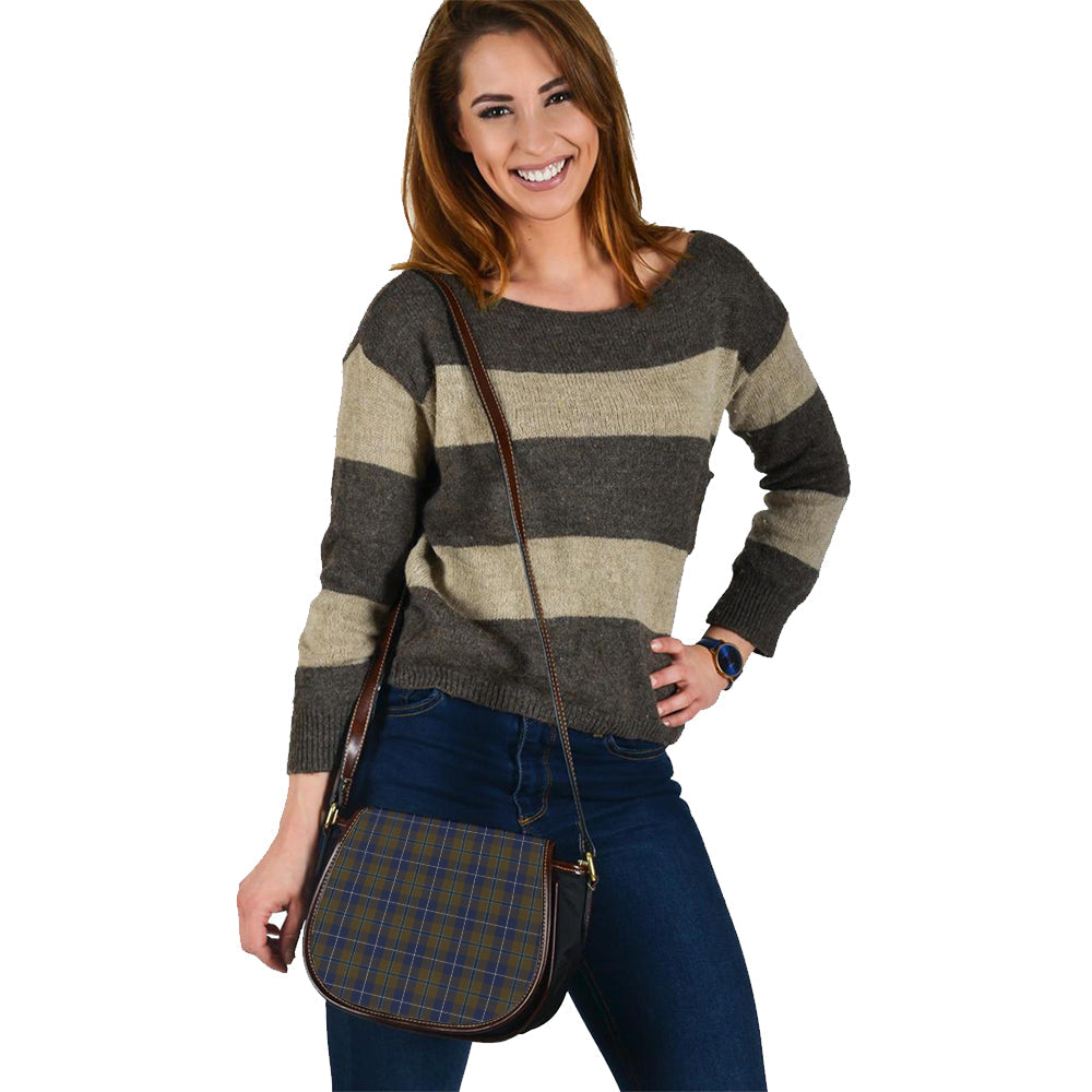 Douglas Brown Tartan Saddle Handbags