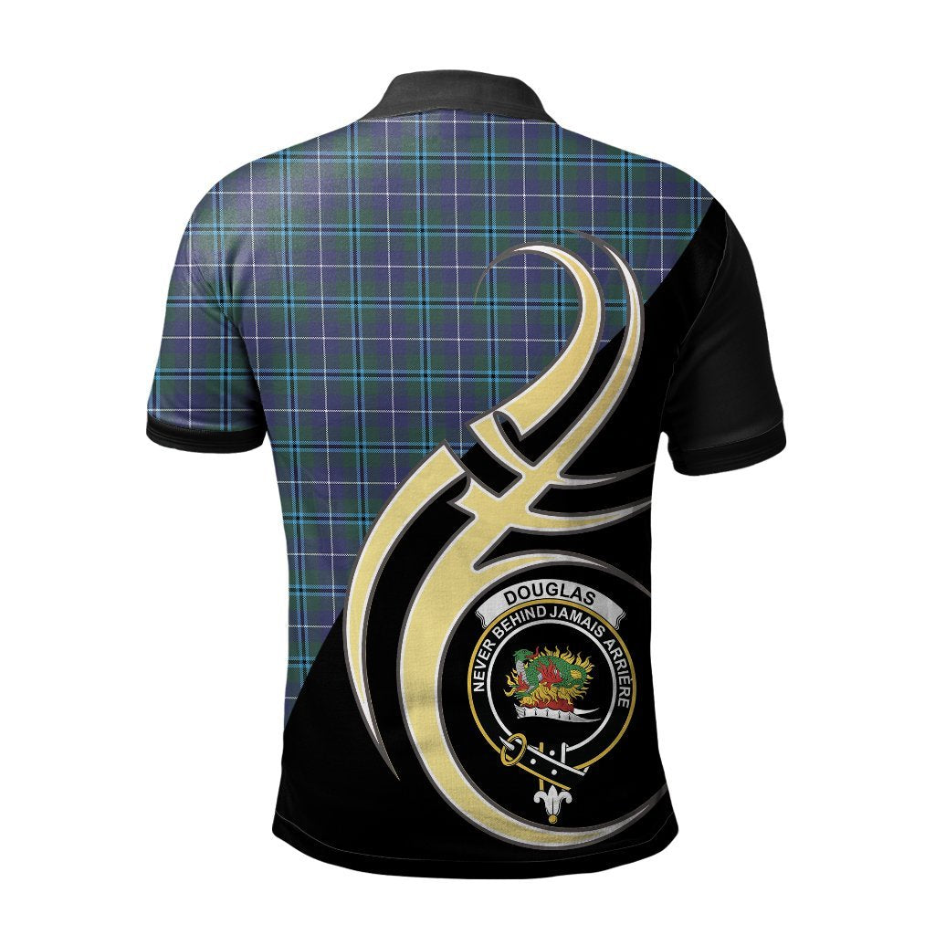 Douglas Modern Tartan Polo Shirt - Believe In Me Style