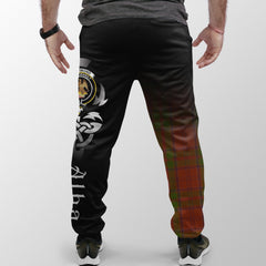 Drummond Tartan Crest Jogger Sweatpants - Alba Celtic Style