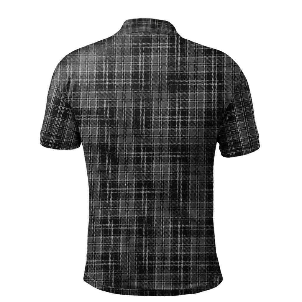 Drummond Grey Tartan Polo Shirt