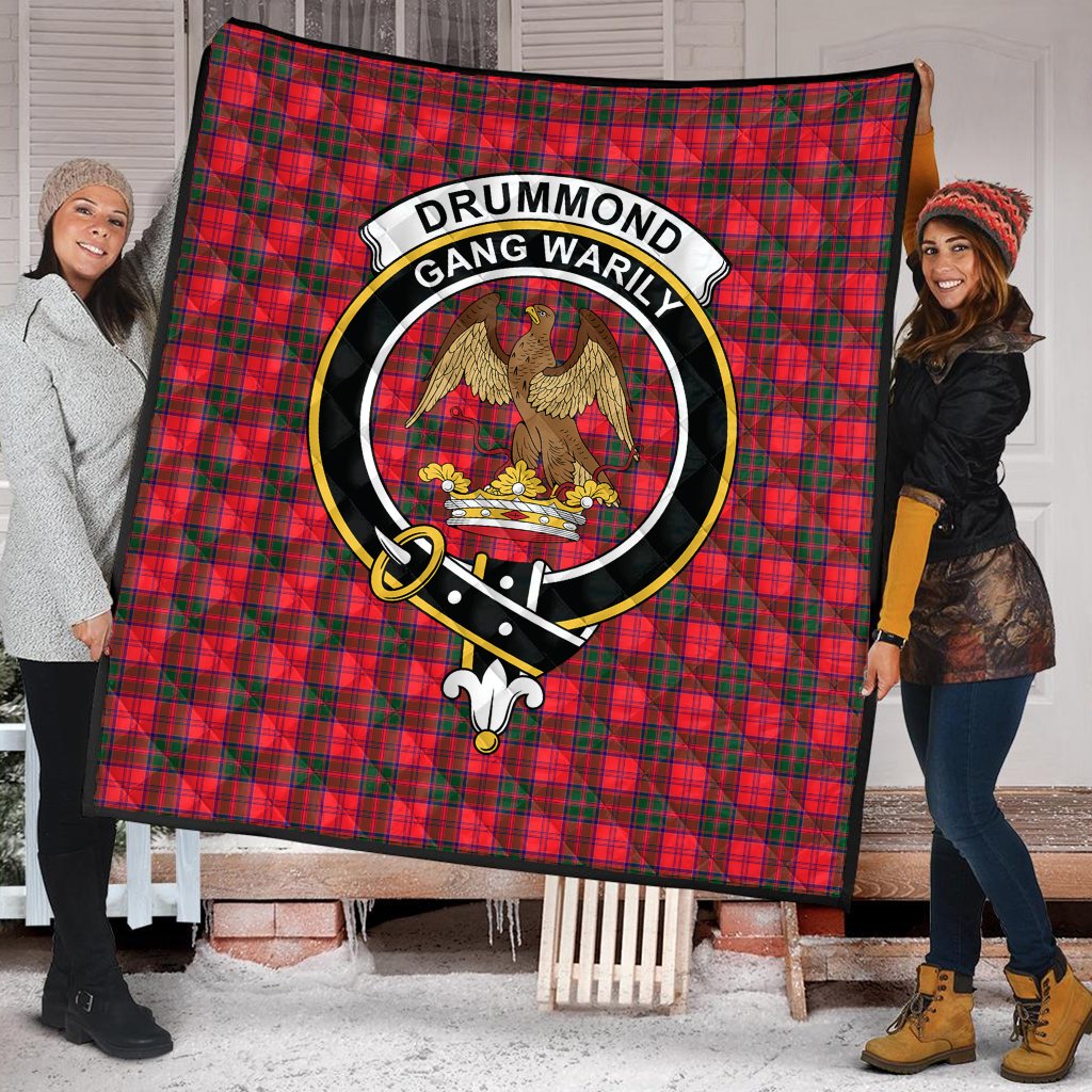 Drummond Modern Tartan Crest Quilt