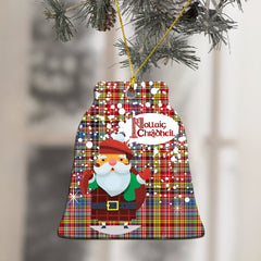 Drummond of Strathallan Tartan Christmas Ceramic Ornament - Santa Style