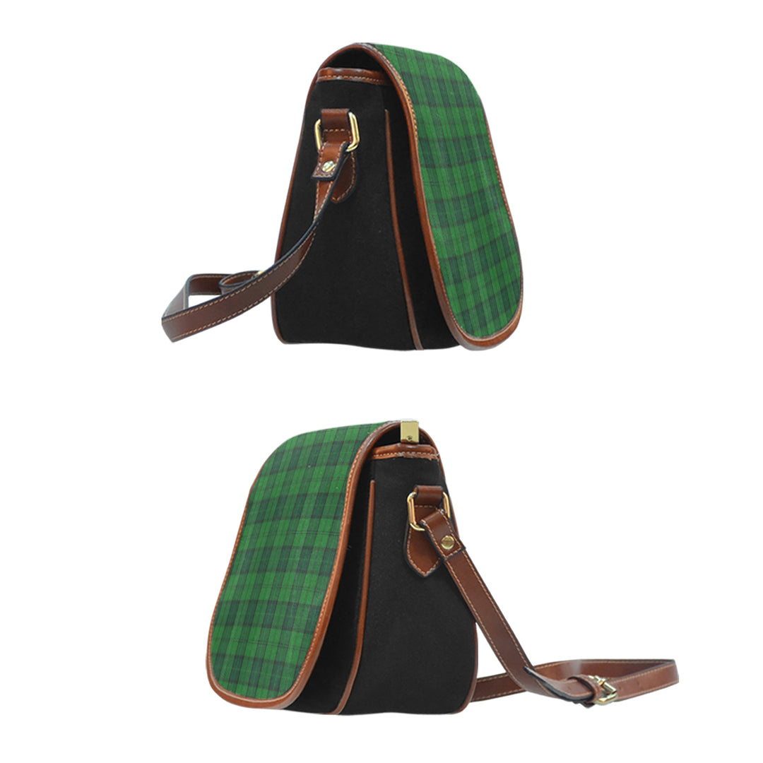 Dunbar Hunting Tartan Saddle Handbags