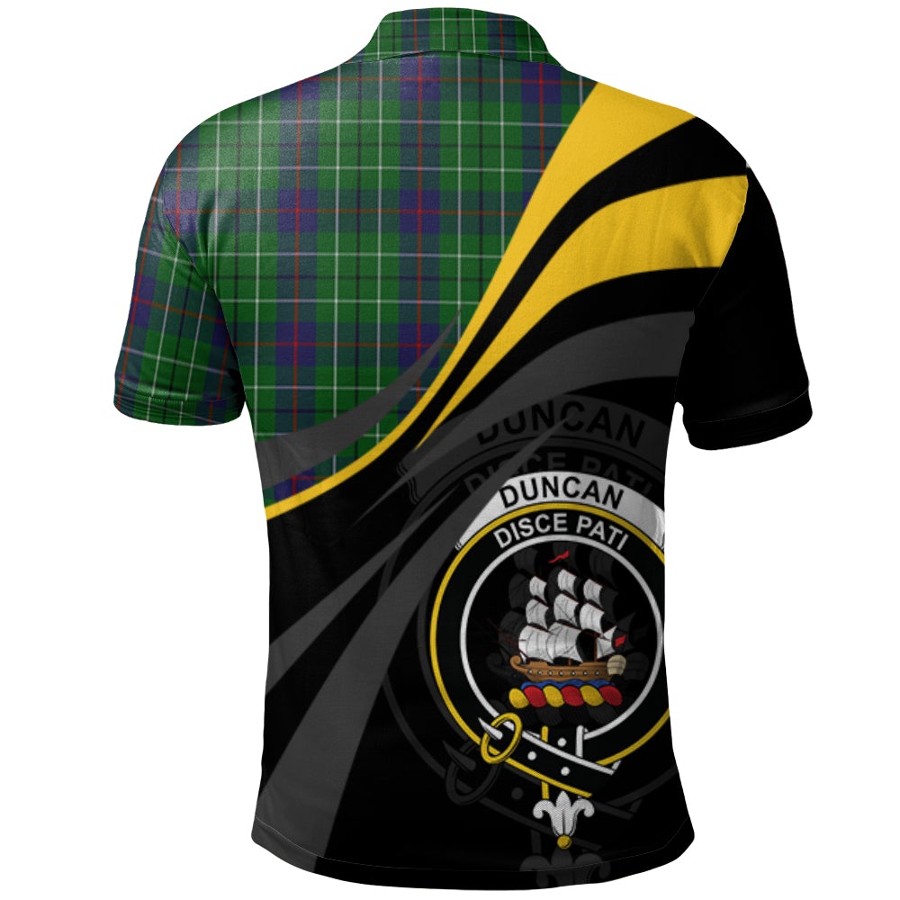 Duncan Tartan Polo Shirt - Royal Coat Of Arms Style