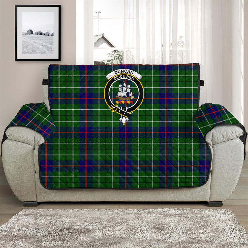 Duncan Modern Tartan Crest Sofa Protector