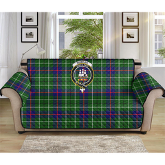 Duncan Modern Tartan Crest Sofa Protector