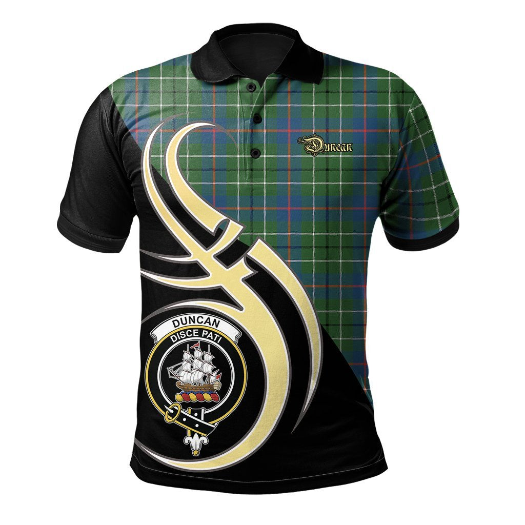 Duncan Ancient Tartan Polo Shirt - Believe In Me Style