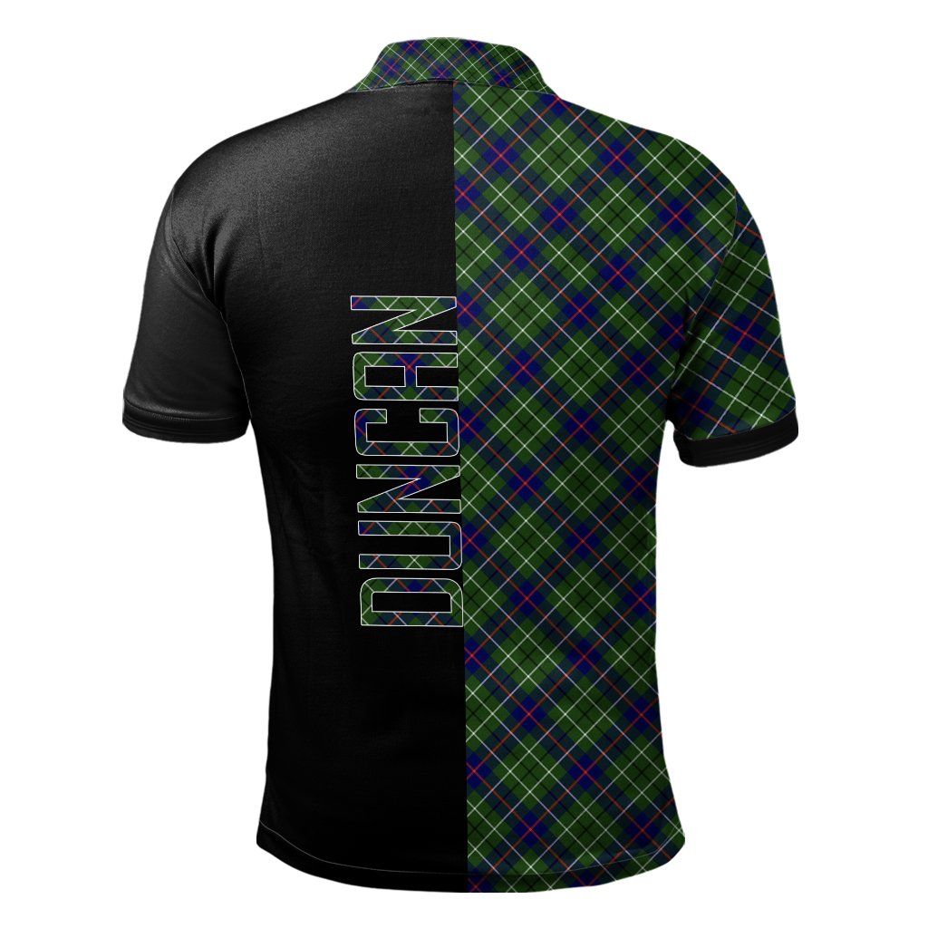 Duncan Modern Tartan Polo Shirt Half of Me - Cross Style