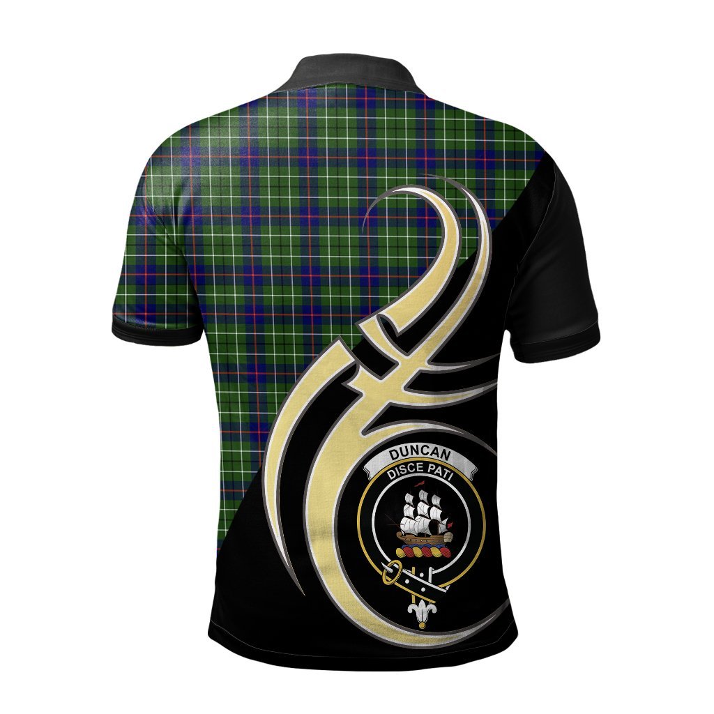 Duncan Modern Tartan Polo Shirt - Believe In Me Style