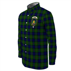 Dundas Modern Tartan Long Sleeve Button Shirt