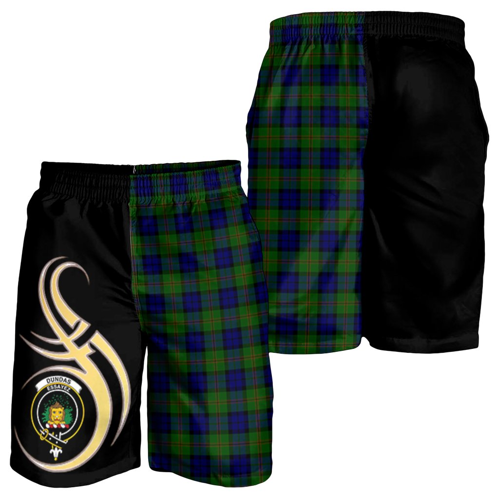 Dundas Modern Tartan Crest Men's Short PM8