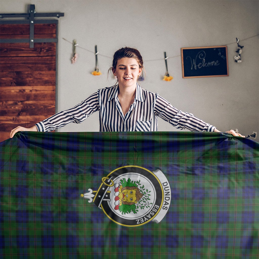 Dundas Tartan Crest Tablecloth