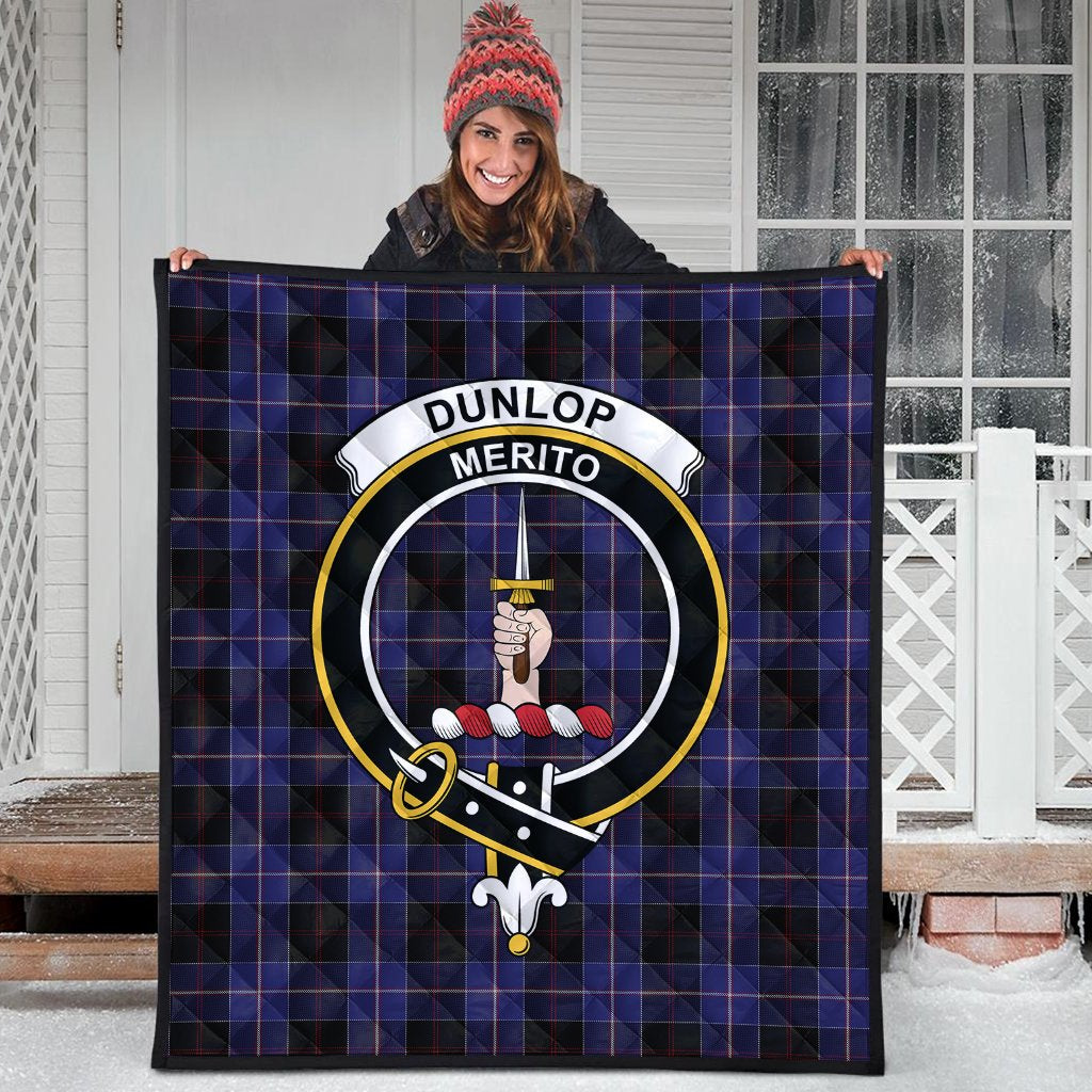 Dunlop Tartan Crest Quilt