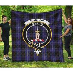 Dunlop Tartan Crest Quilt