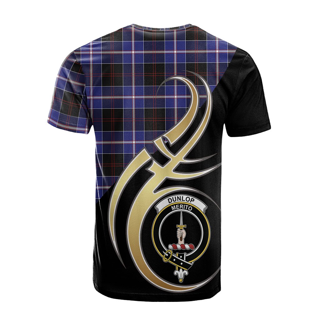 Dunlop Modern Tartan T-shirt - Believe In Me Style