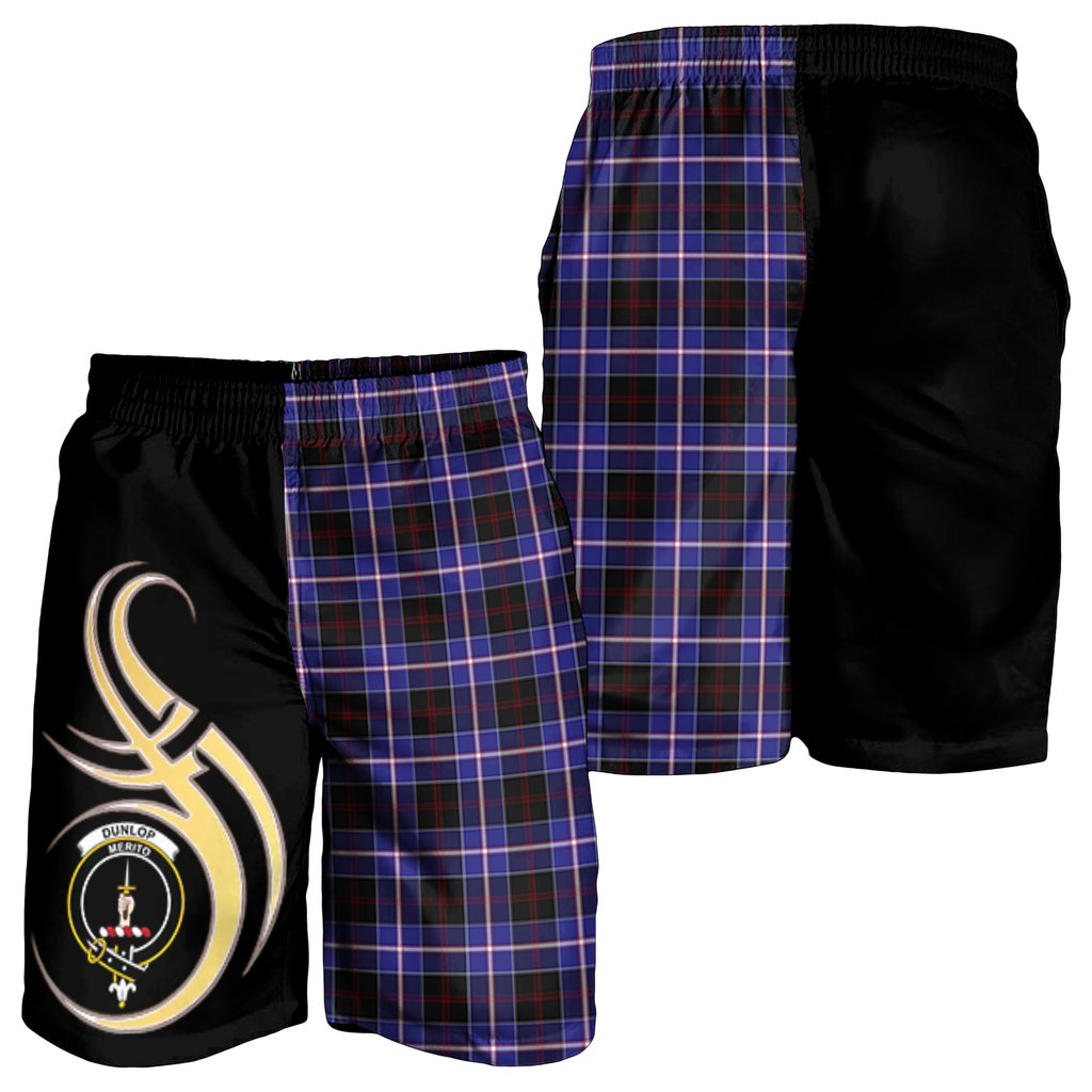 Dunlop Modern Tartan Crest Men's Short PM8