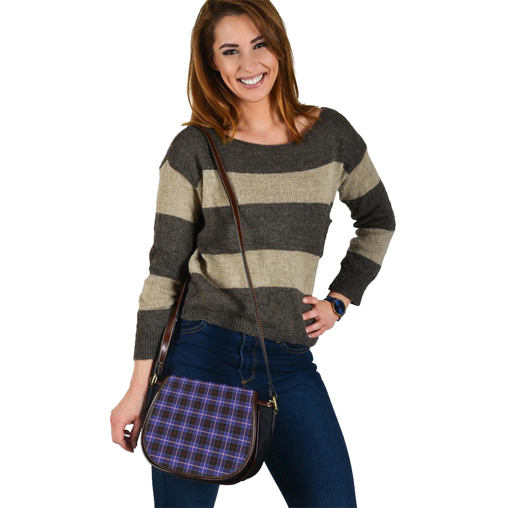 Dunlop Modern Tartan Saddle Handbags